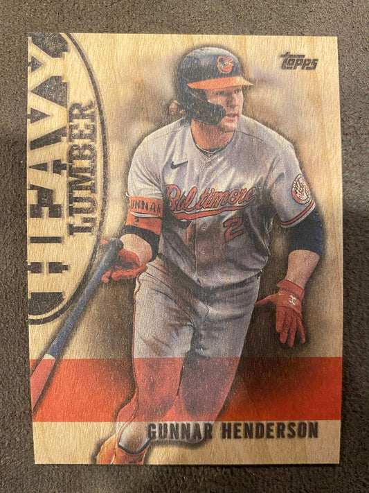 Gunnar Henderson - 2024 Topps Update - Heavy Lumber - Orioles