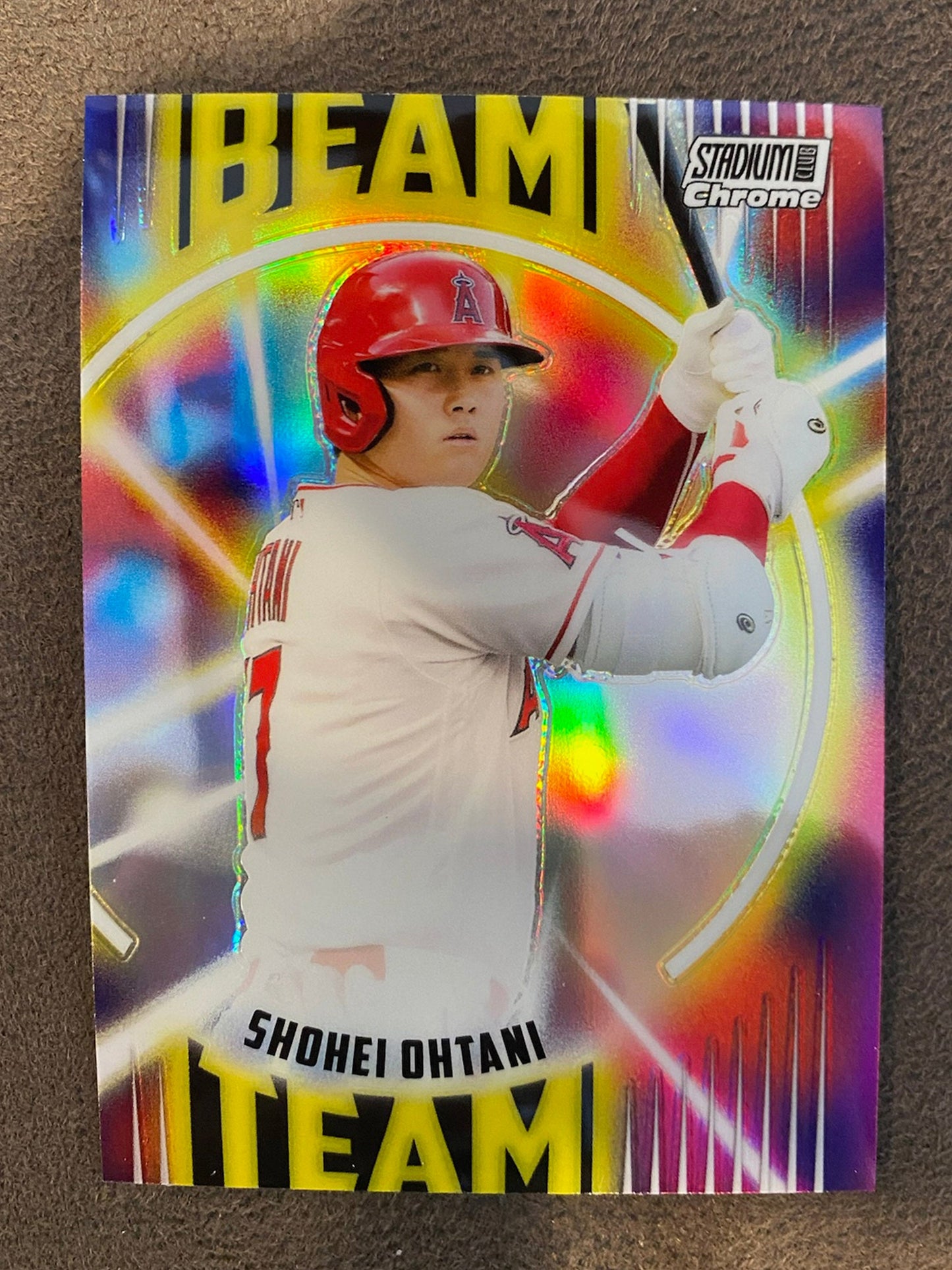 Shohei Ohtani - 2022 Topps Stadium Club Chrome - Beam Team - Dodgers