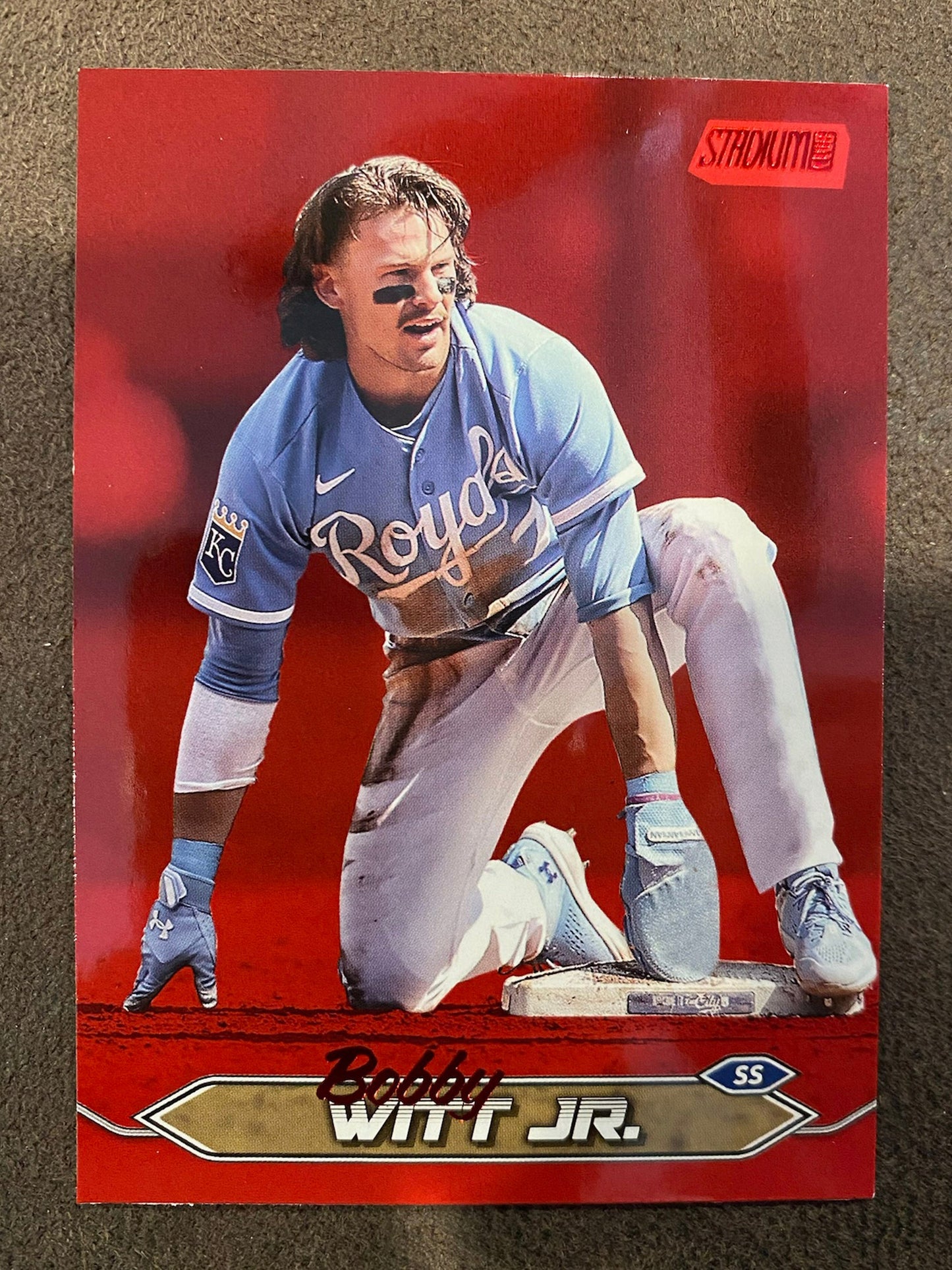 Bobby Witt Jr. - 2024 Topps Stadium Club - Red Foil - Royals