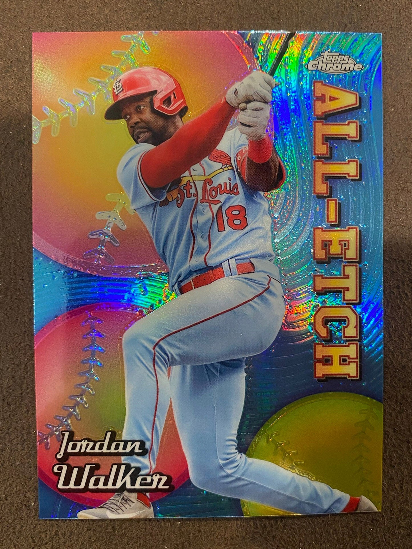 Jordan Walker - 2024 Topps Chrome - All Etch - Cardinals