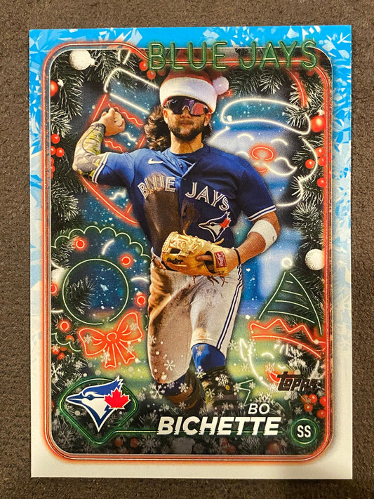 Bo Bichette - 2024 Topps Holiday - Short Print - Blue Jays