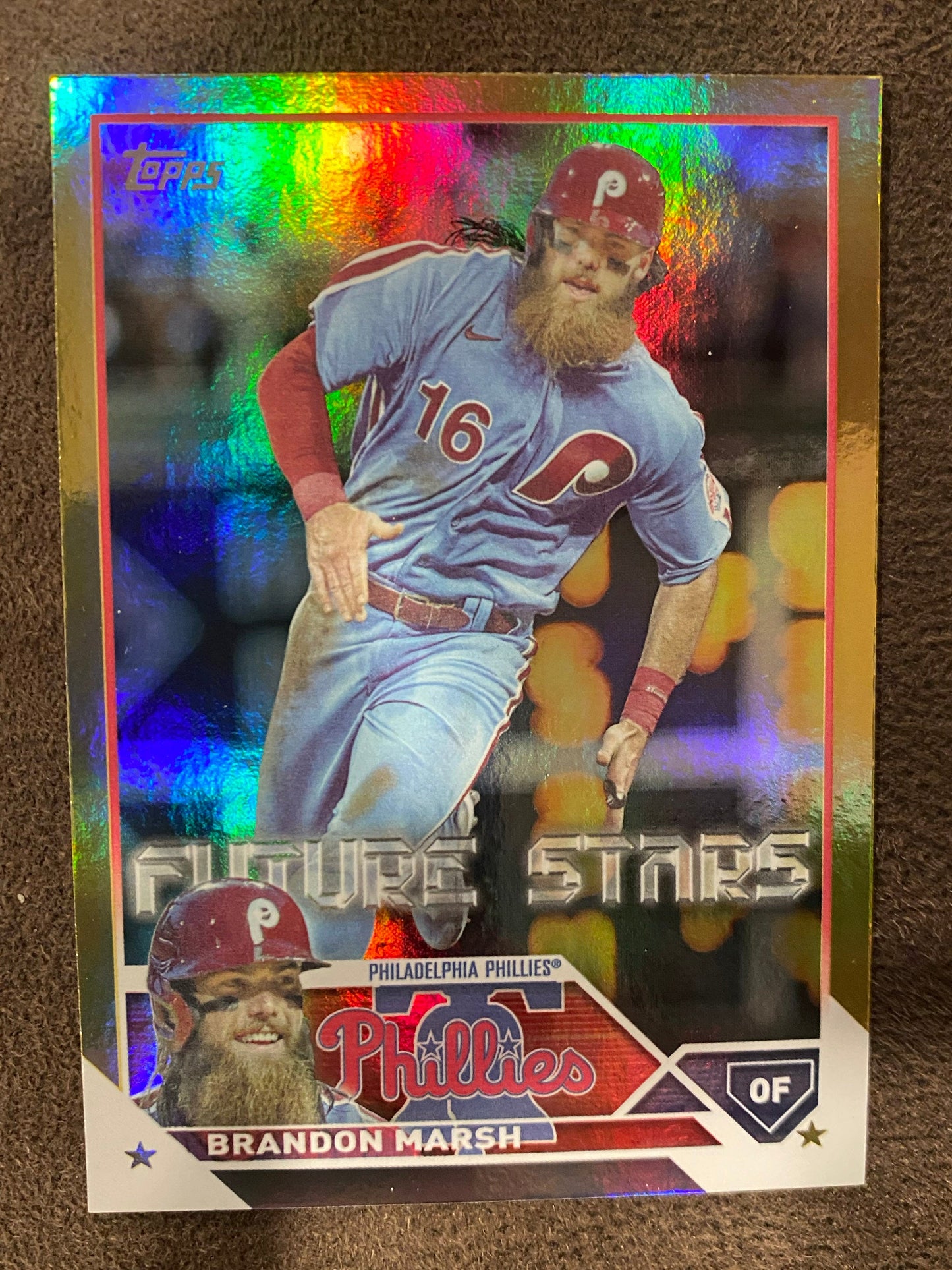 Brandon Marsh - 2023 Topps Series 1 - Gold Foil - Phillies