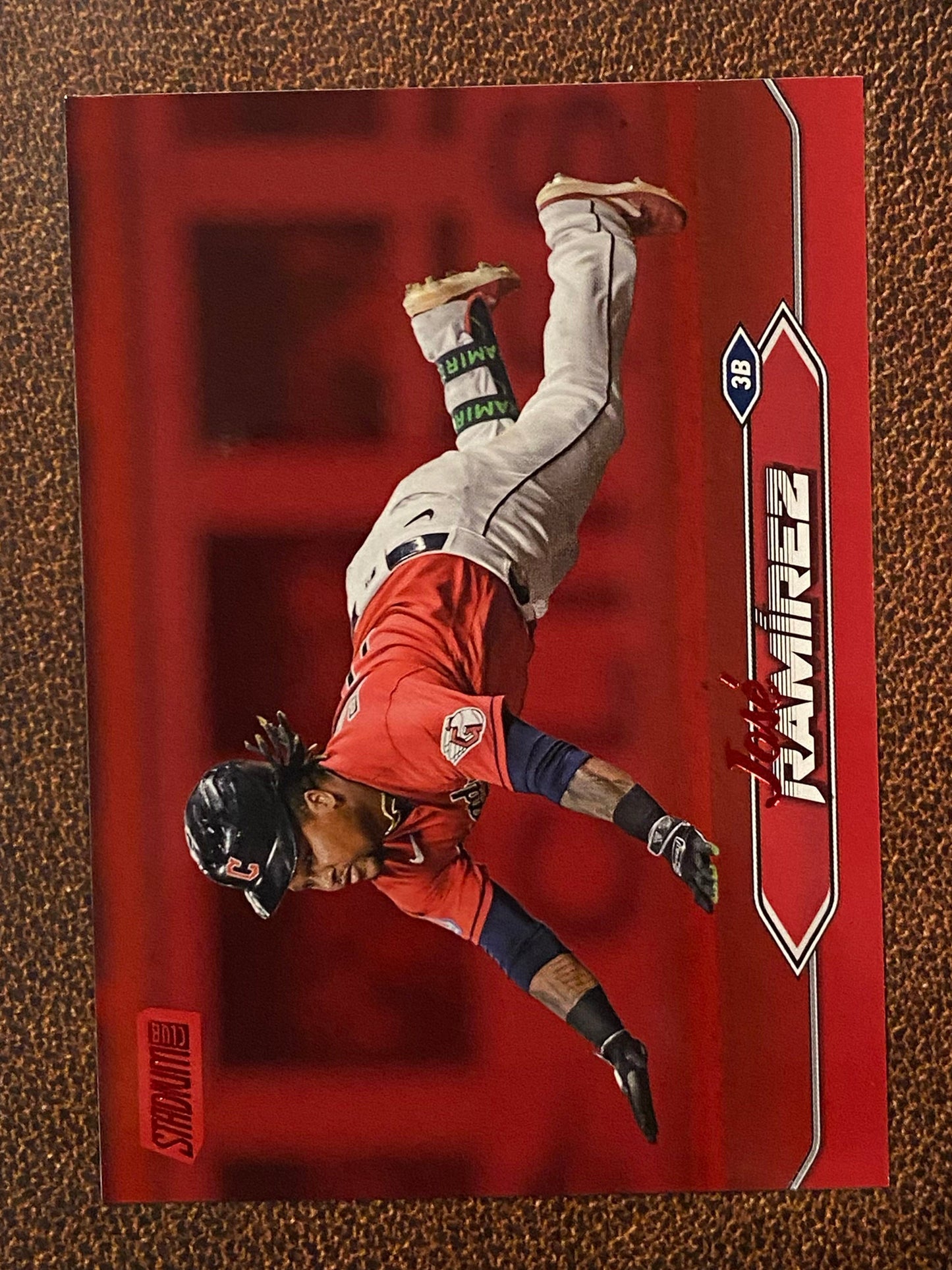 Jose Ramirez - 2024 Topps Stadium Club - Red Foil - Guardians
