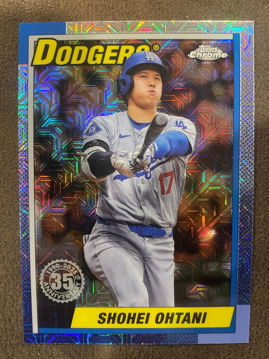 Shohei Ohtani - 2025 Topps Series 1 - Silver Pack Mojo Refractor - Dodgers