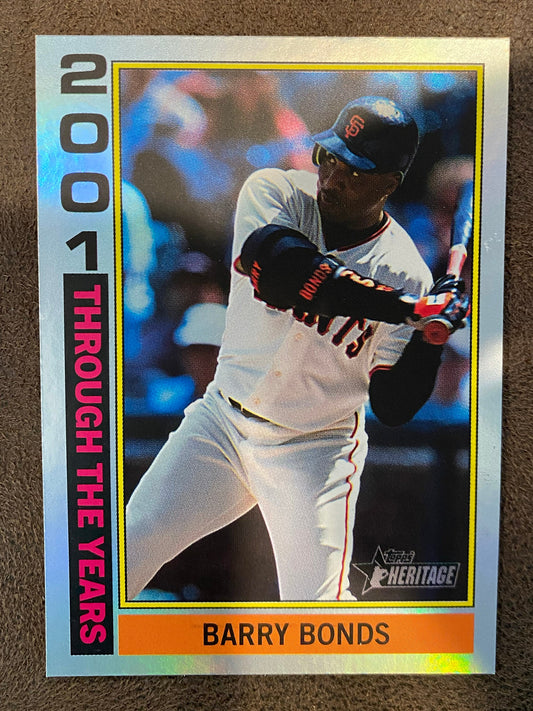 Barry Bonds - 2025 Heritage - 25th Anniversary Holographic - Giants