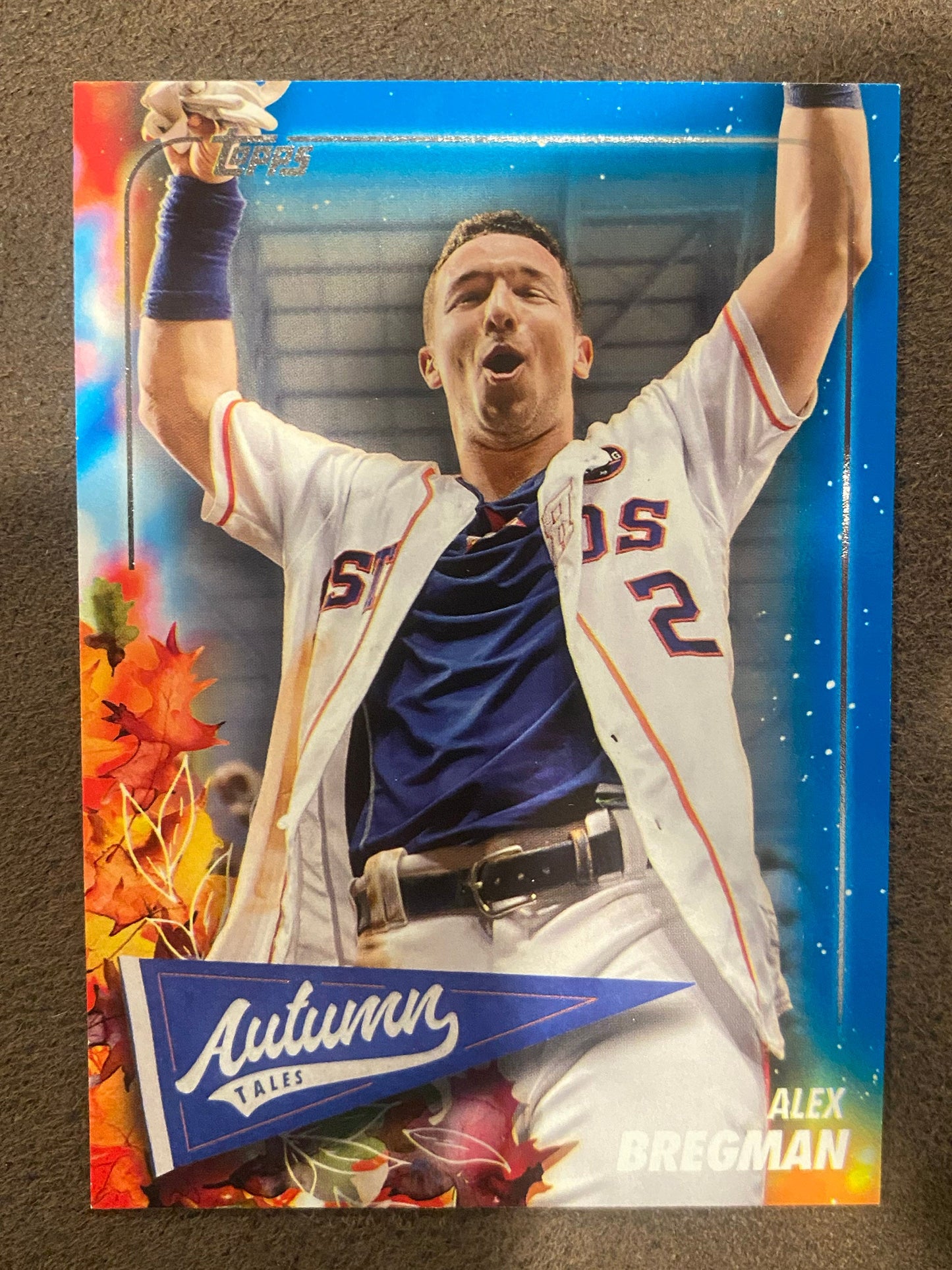 Alex Bregman - 2024 Topps Update - Autumn Tales BLUE - Astros