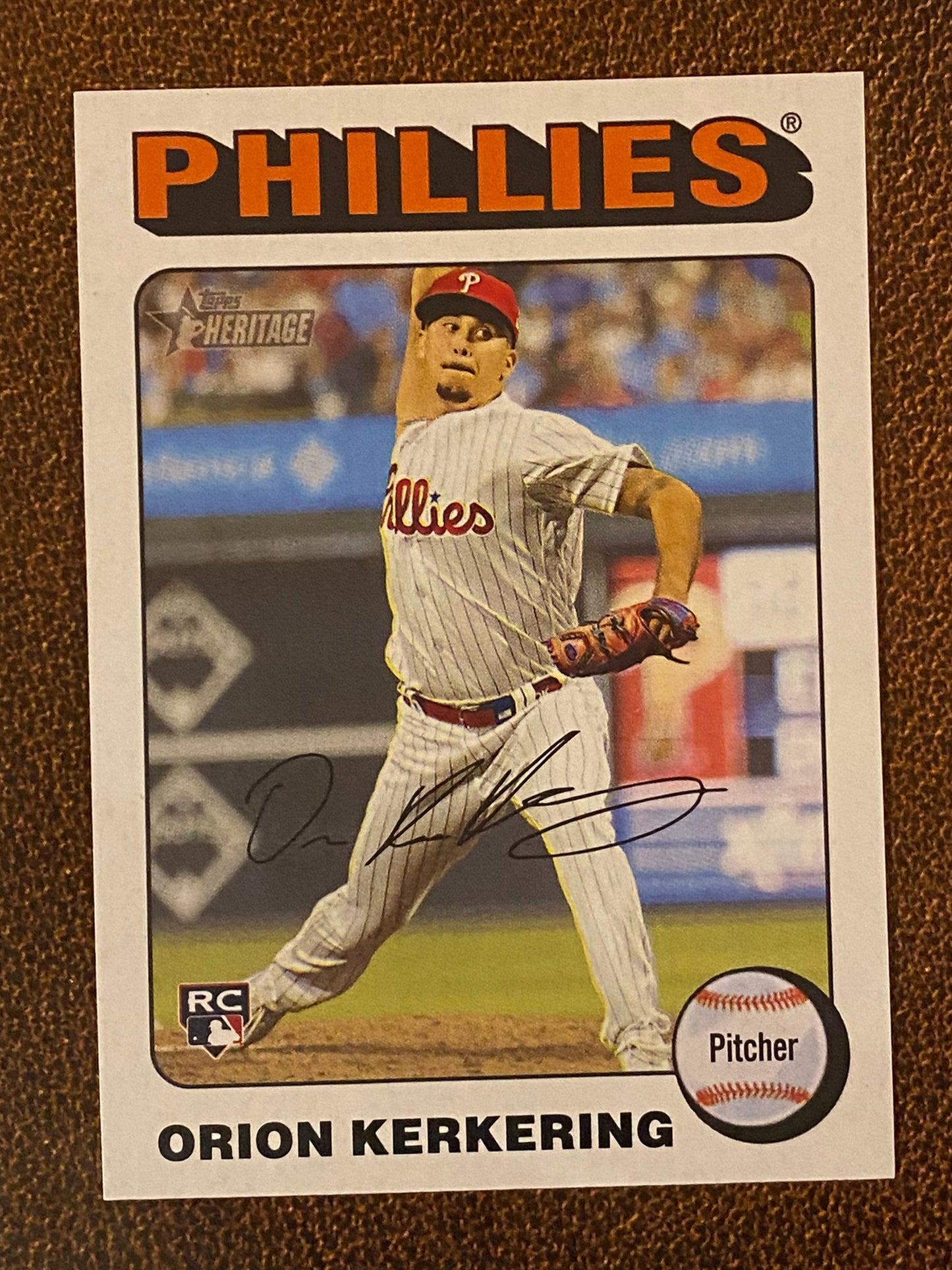 Orion Kerkering - 2024 Topps Heritage High Number - White Border - Phillies