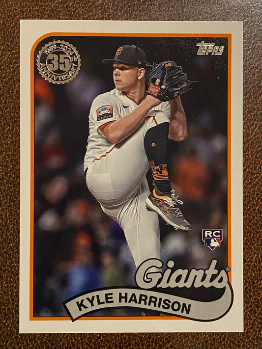 Kyle Harrison - 2024 Topps Series1 - 1989 Inserts - Giants
