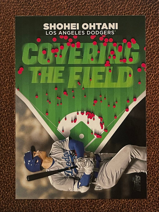 Shohei Ohtani - 2024 Topps Series 2 - Covering the Field Insert - Dodgers