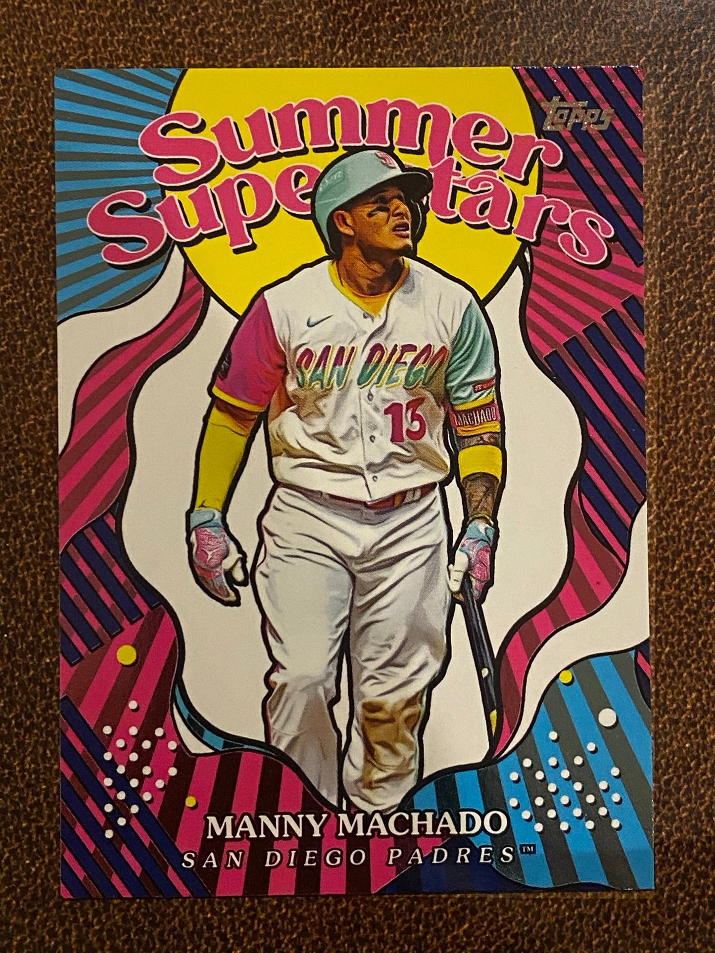 Manny Machado - 2025 Topps Series 2 - Summer Superstars Insert - Padres
