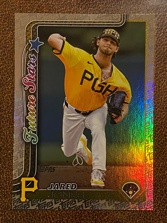 Jared Jones - 2025 Topps Series 2 - Fanatics Exclusive Topps Foil Border - Pirates