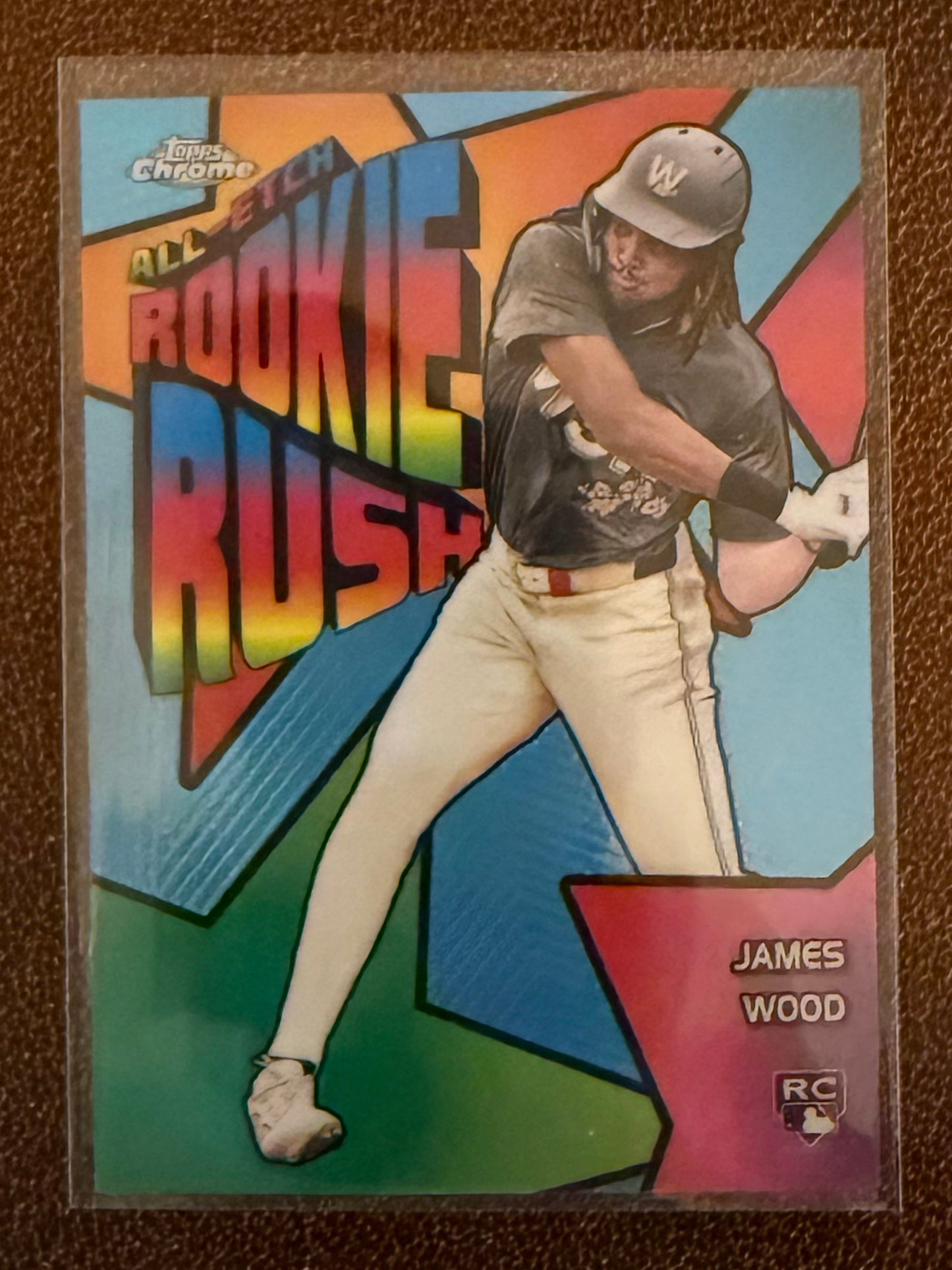 James Wood - 2025 Topps Chrome - All Etch Rookie Rush - Nationals