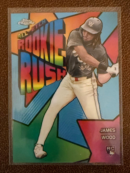 James Wood - 2025 Topps Chrome - All Etch Rookie Rush - Nationals