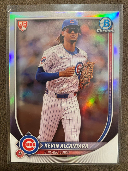 Kevin Alcantara - 2025 Bowman - Red Rookie Redemption - Cubs