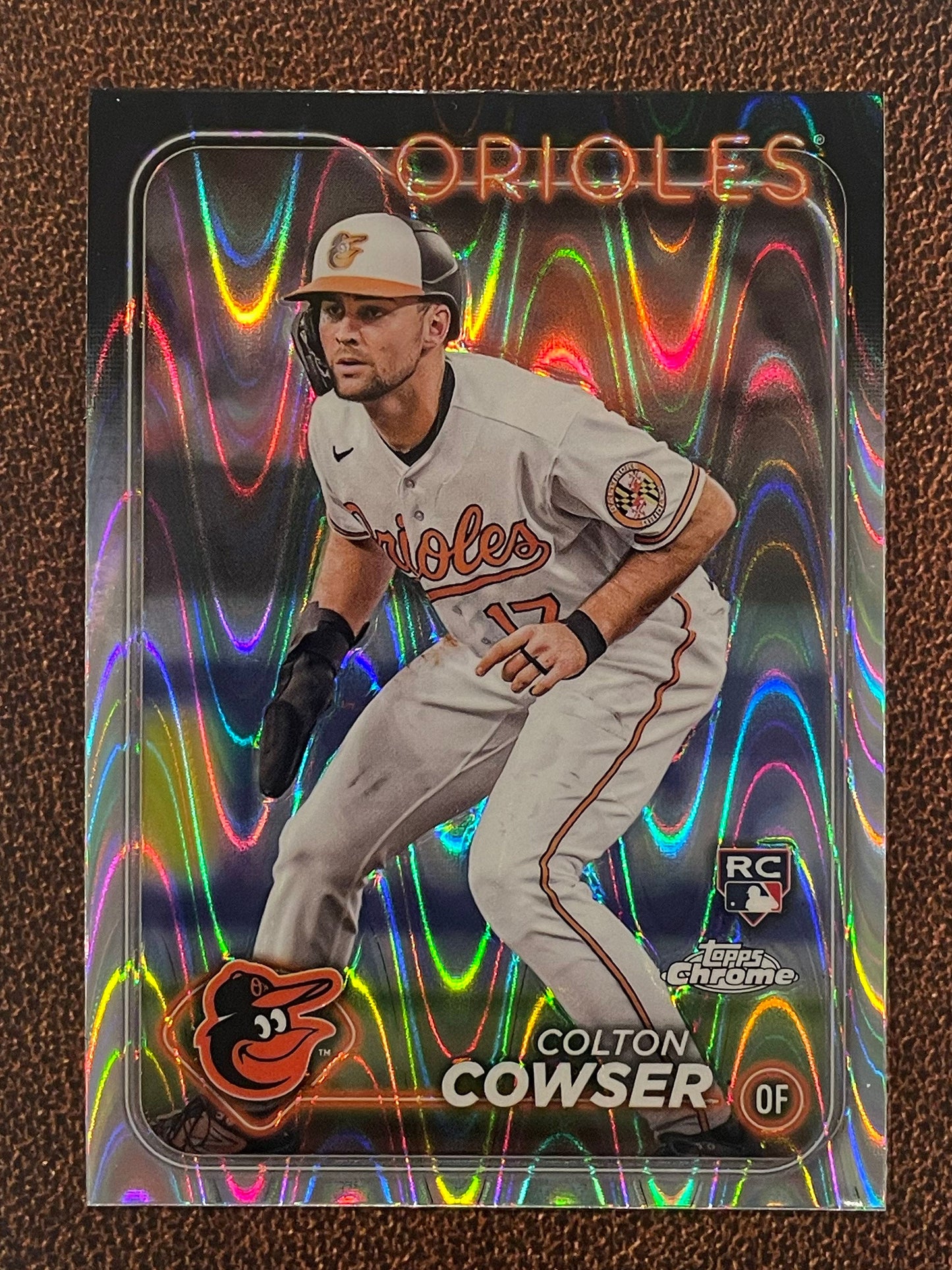 Colton Cowser - 2024 Topps Chrome - Raywave Refractor - Orioles