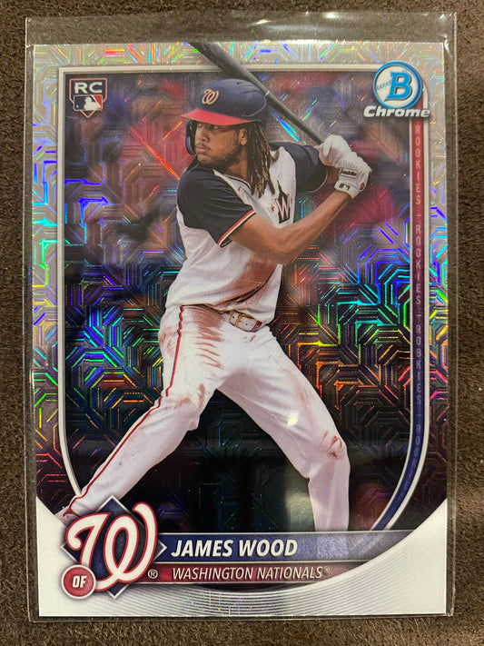 James Wood - 2025 Bowman - Mojo Rookie - Nationals