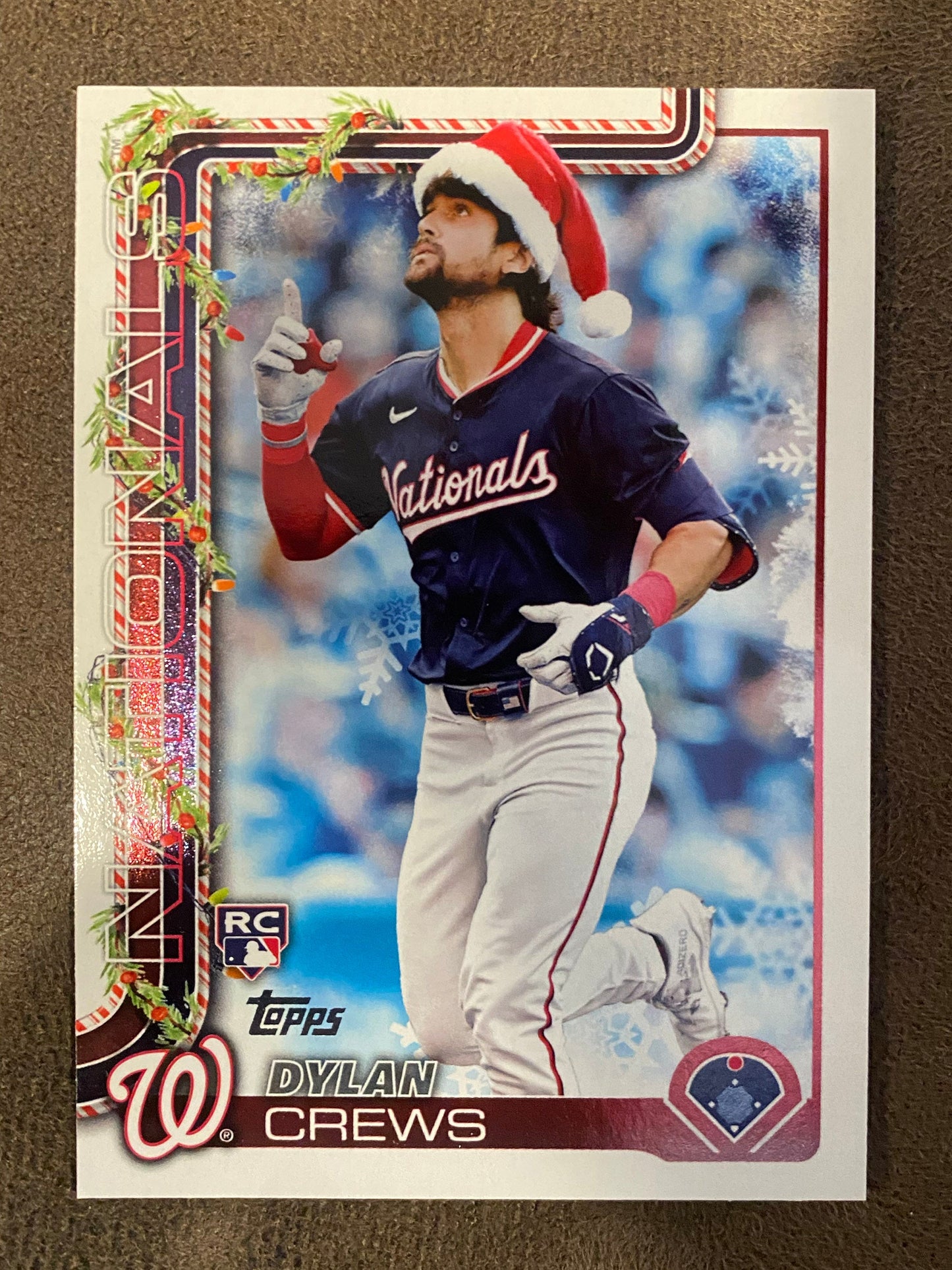 Dylan Crews - 2025 Topps Holiday - Short Print - Nationals