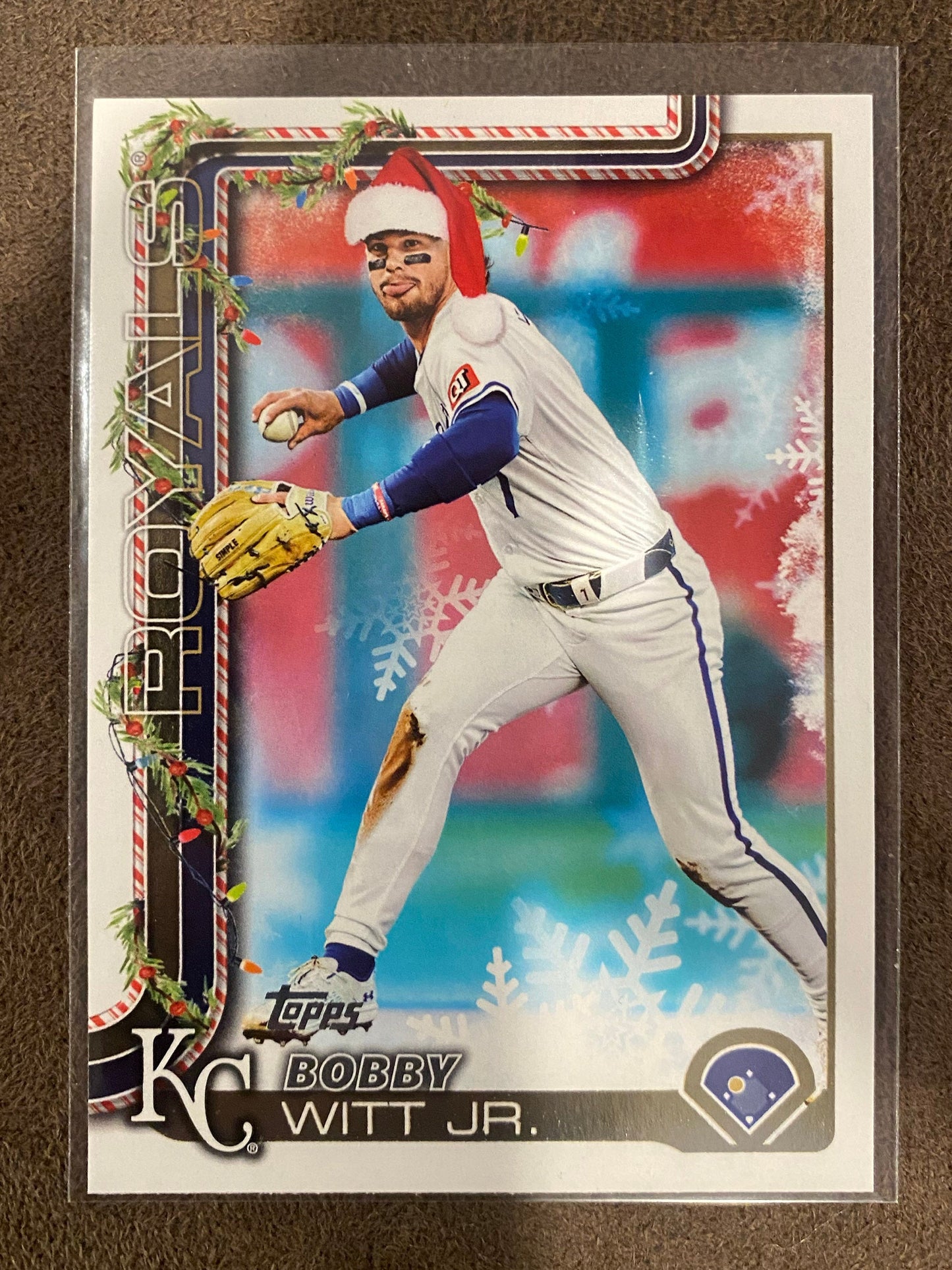 Bobby Witt Jr - 2025 Topps Holiday - Short Print - Royals