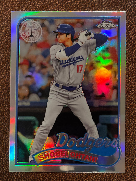 Shohei Ohtani - 2024 Topps Chrome - 1989 Refractor - Dodgers