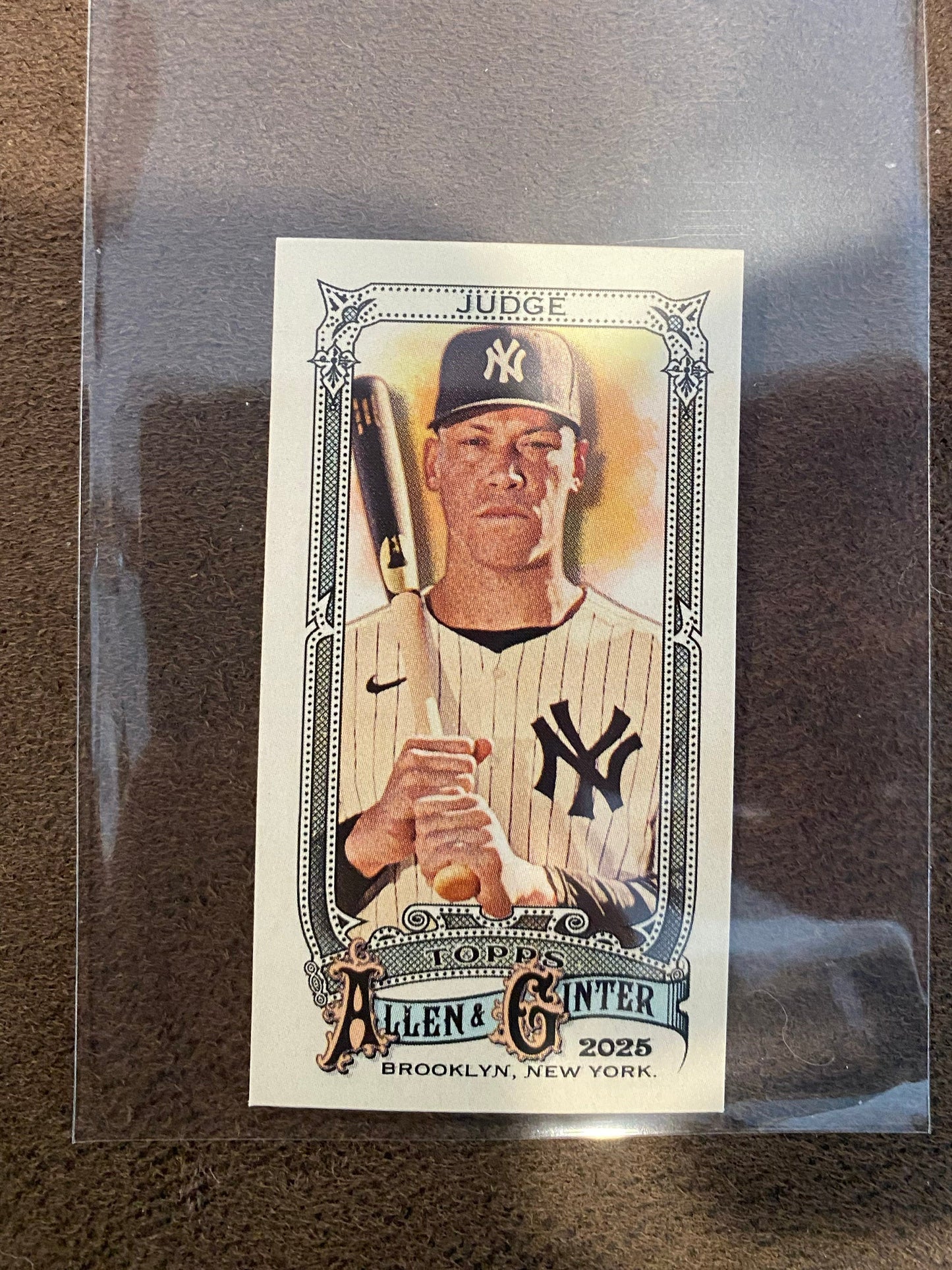 Aaron Judge - 2025 Allen & Ginter - Mini - Yankees