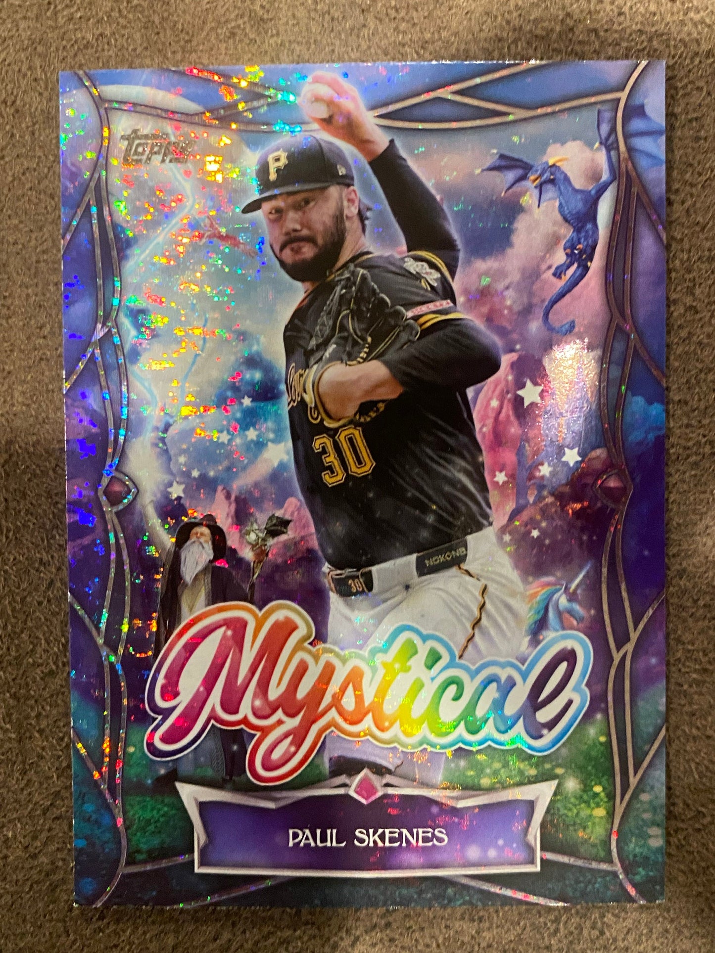 Paul Skenes - 2025 Topps Update - Mystical Insert - Pirates