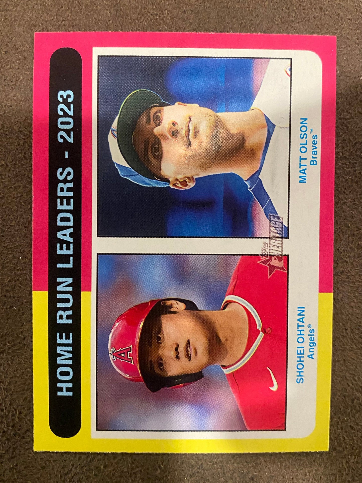 Shohei Ohtani/Matt Olson - 2024 Topps Heritage - Base - Angels