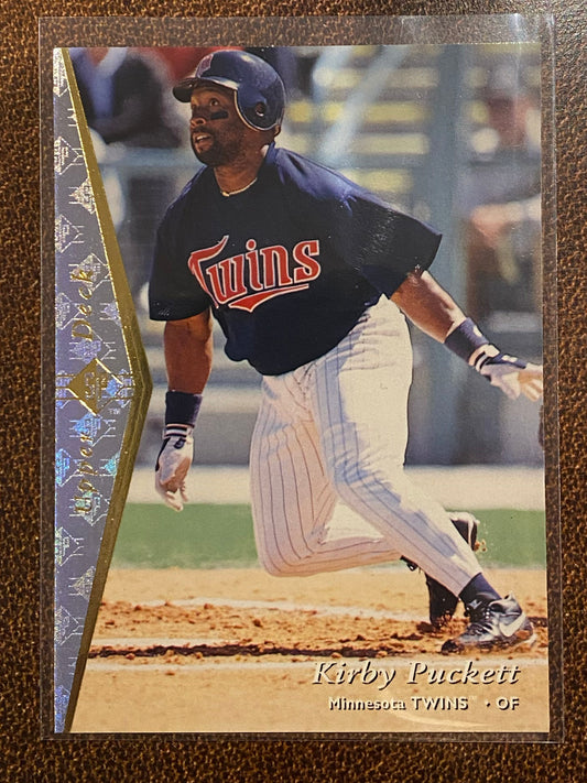 Kirby Puckett - 1995 Upper Deck SP - Silver Parallel - Twins