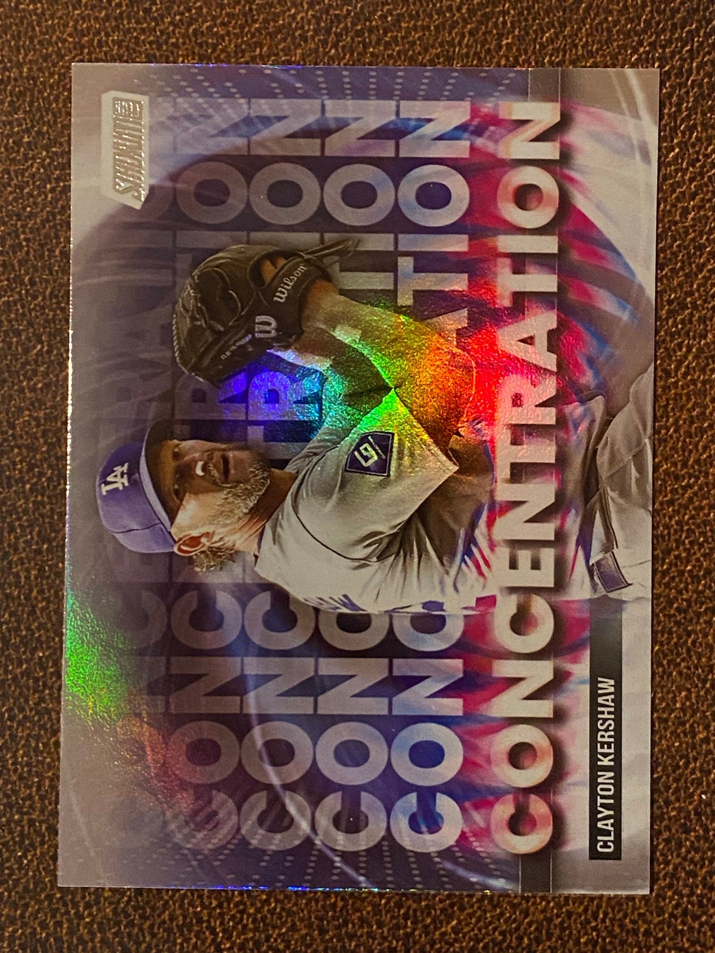 Clayton Kershaw - 2025 Topps Stadium Club - Concentration Insert - Dodgers