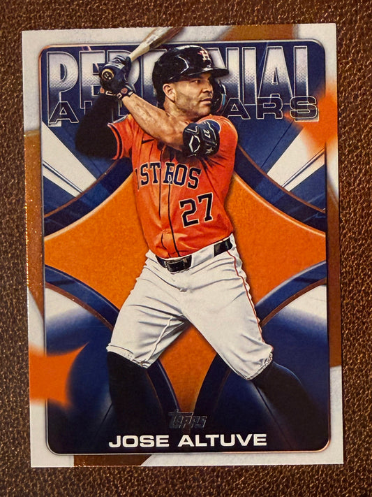 Jose Altuve - 2026 Topps Series 1 - Perennial All Stars Insert - Astros