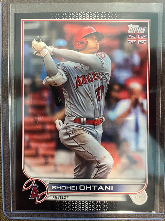 Shohei Ohtani - 2022 Topps UK - BLACK /125 - Angels