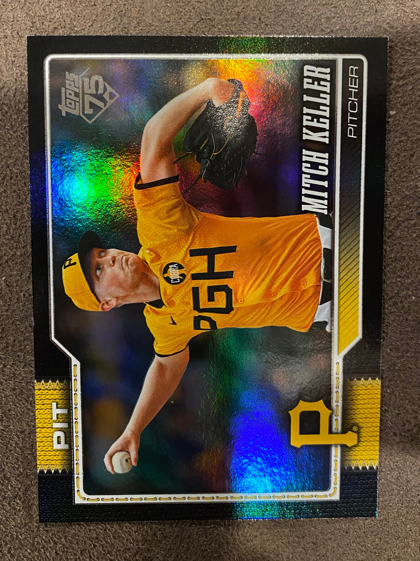 Mitch Keller - 2026 Topps Series 2 - BLACK Foil /10 - Pirates