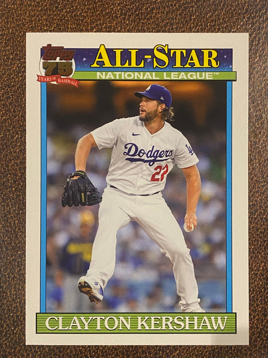 Clayton Kershaw - 2026 Topps Series 2 - 1991 Topps All Stars - Dodgers