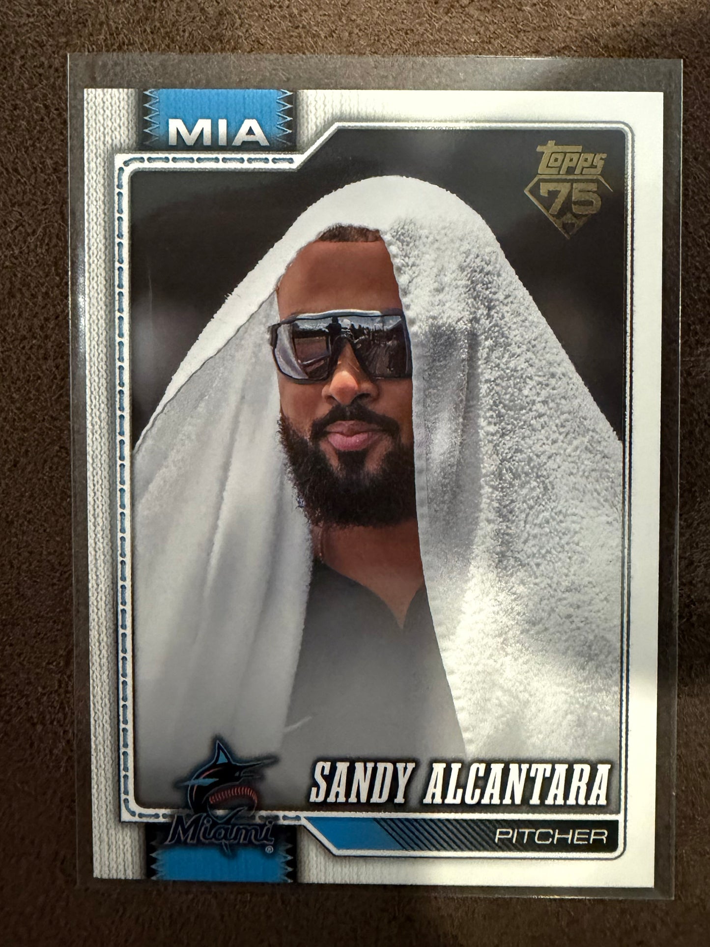 Sandy Alcantara - 2026 Topps Series 2 - Golden Mirror SSP - Marlins
