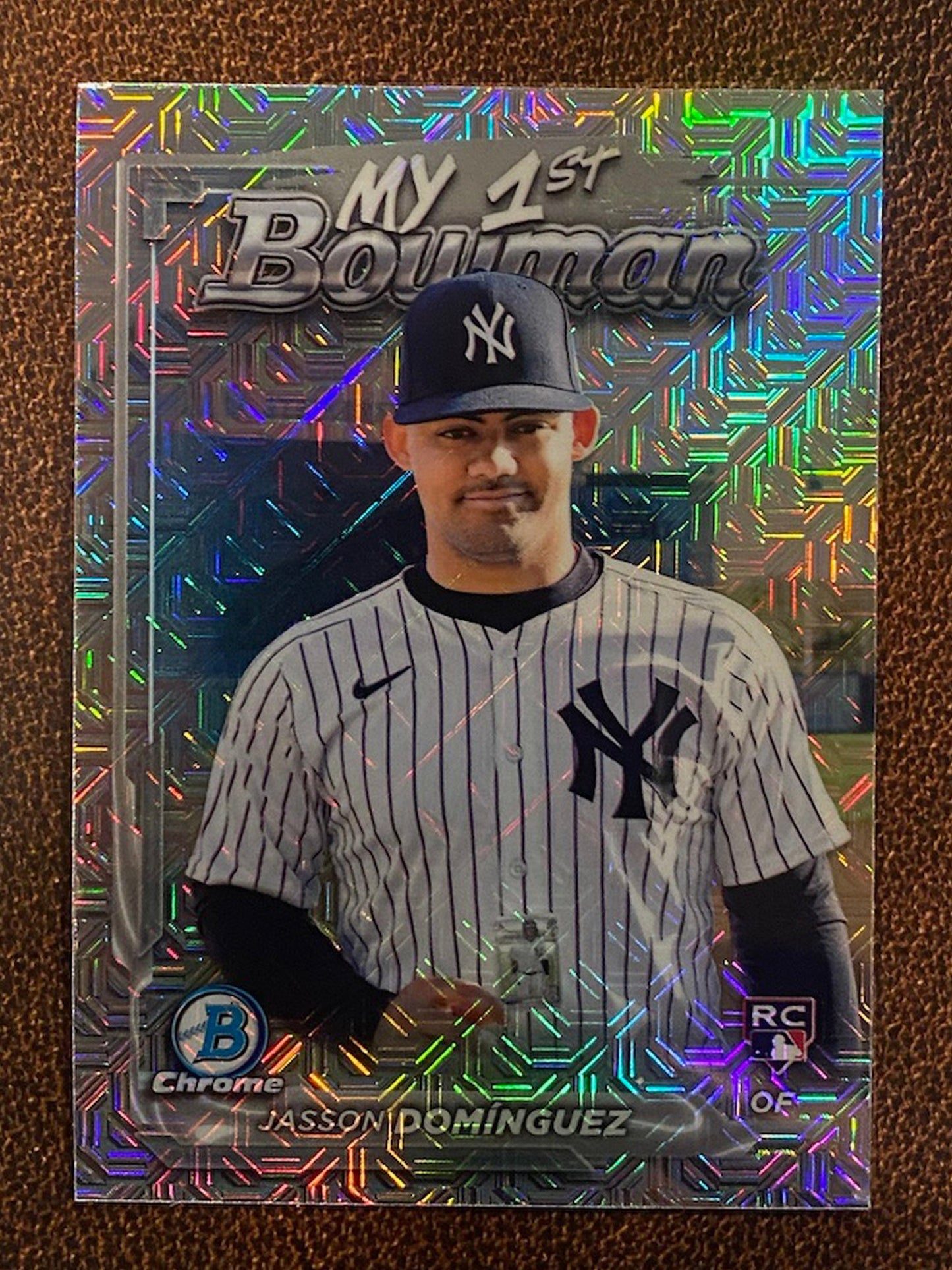 Jasson Dominguez - 2024 Bowman Chrome - My First Bowman Mojo Refrector - Yankees