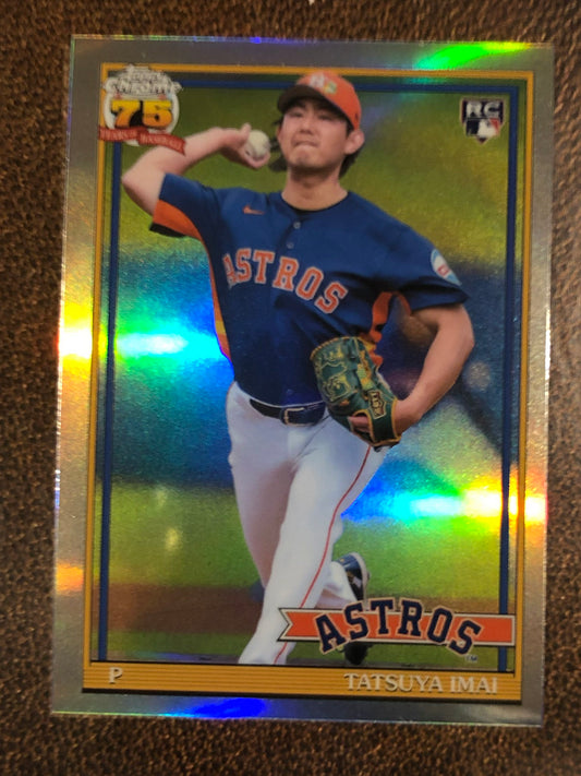 Tatsuya Imai - 2026 Topps Chrome - 1991 Insert - Astros