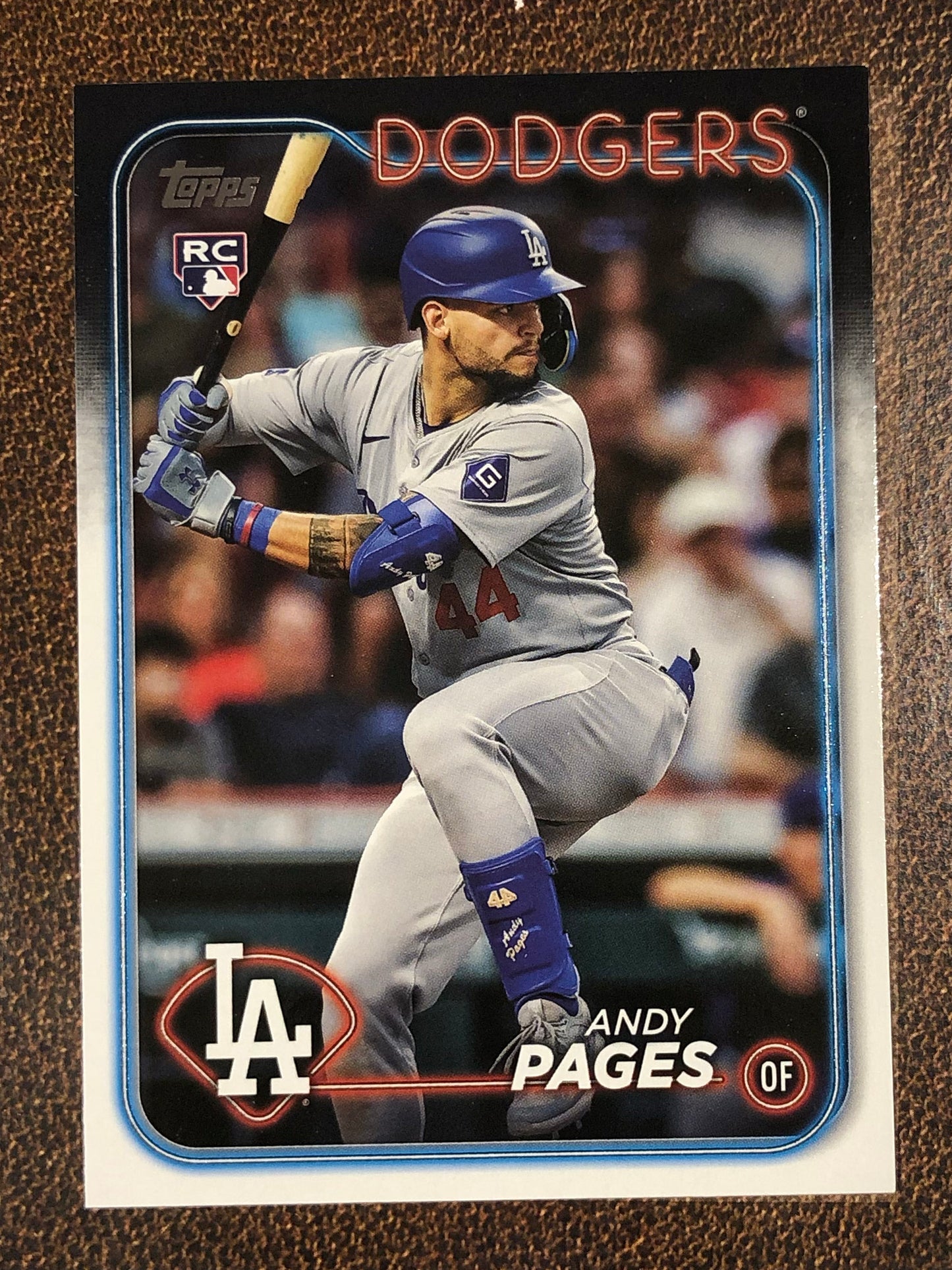 Andy Pages - 2024 Topps Update - Rookie Base - Dodgers