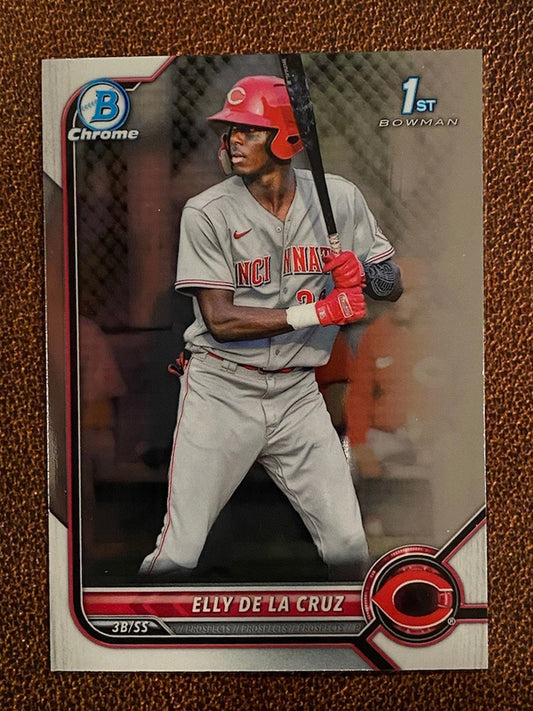 Elly De La Cruz - 2022 Bowman - 1st Chrome - Reds