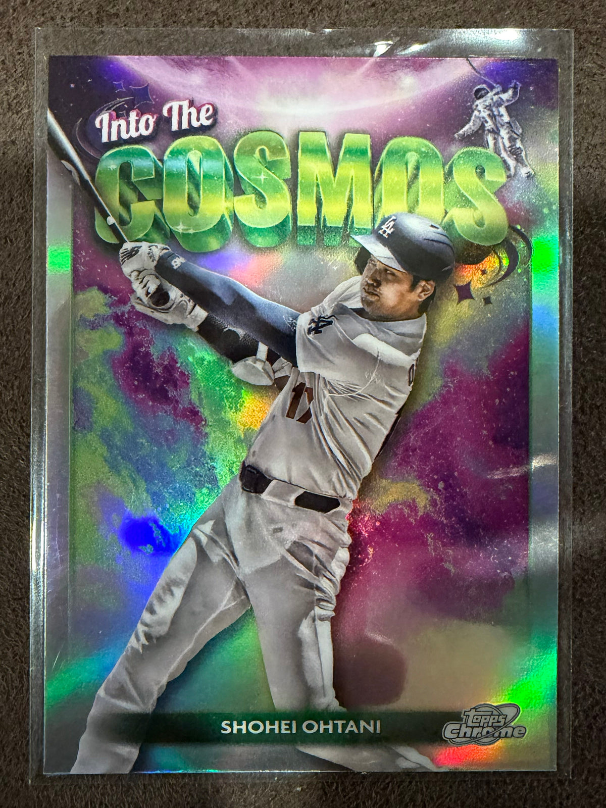 Shohei Ohtani - 2024 Topps Chrome Cosmic - Into the Cosmos Refractor - Dodgers