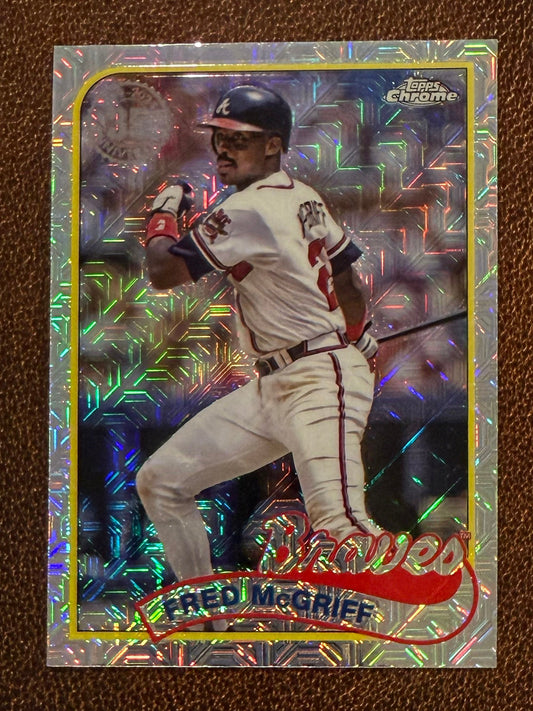 Fred McGriff - 2024 Topps Update - Silver Pack Mojo Refractor - Braves