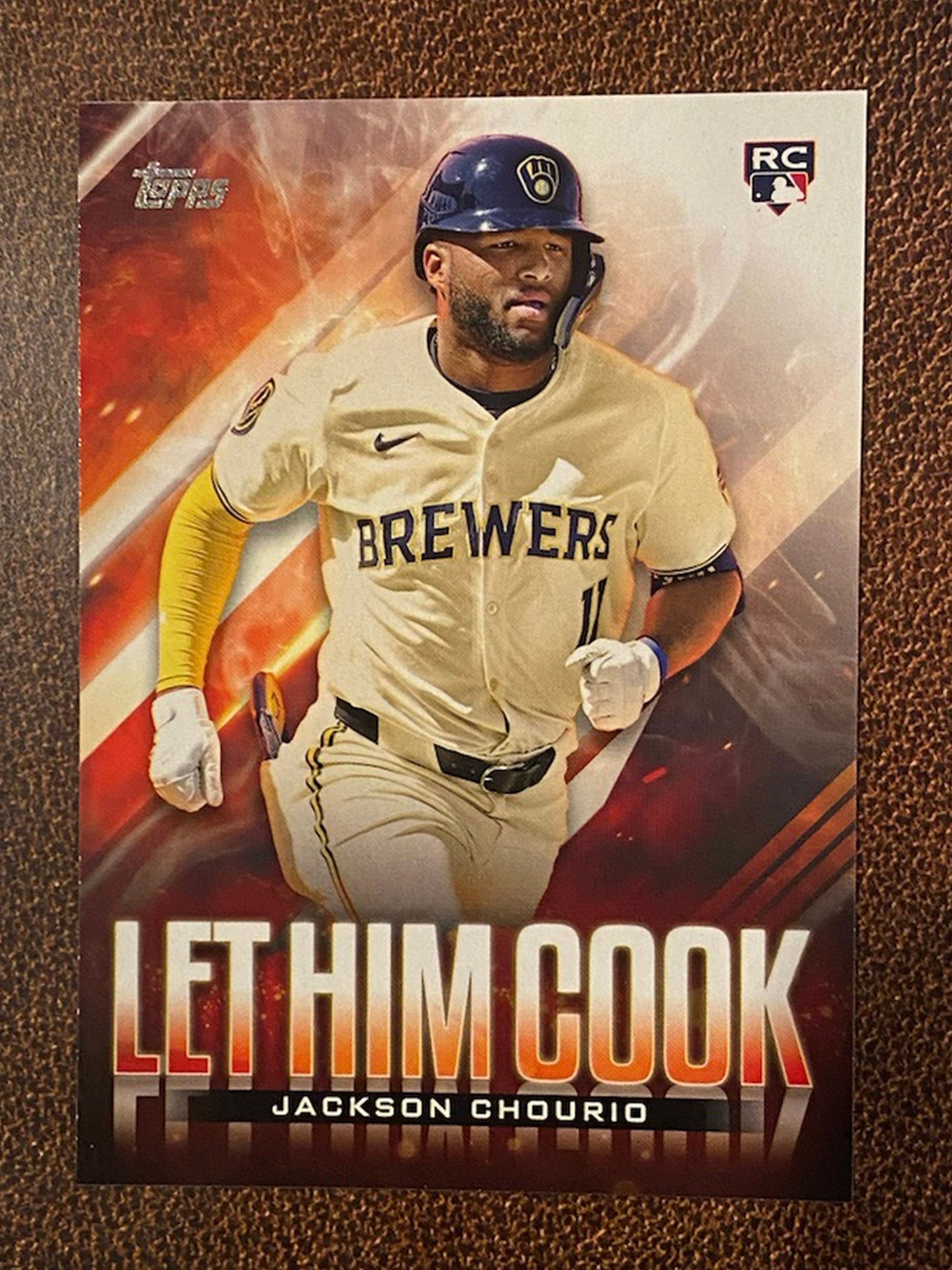 Jackson Chourio - 2024 Topps Update - Let Him Cook - Brewers