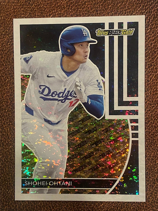 Shohei Ohtani - 2024 Topps Update - Black Gold - Dodgers