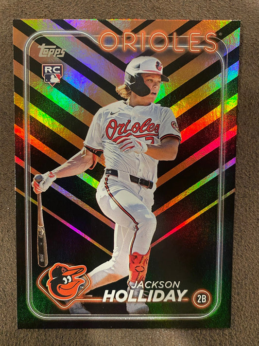 Jackson Holliday - 2024 Topps Update - Holiday Parallel - Orioles