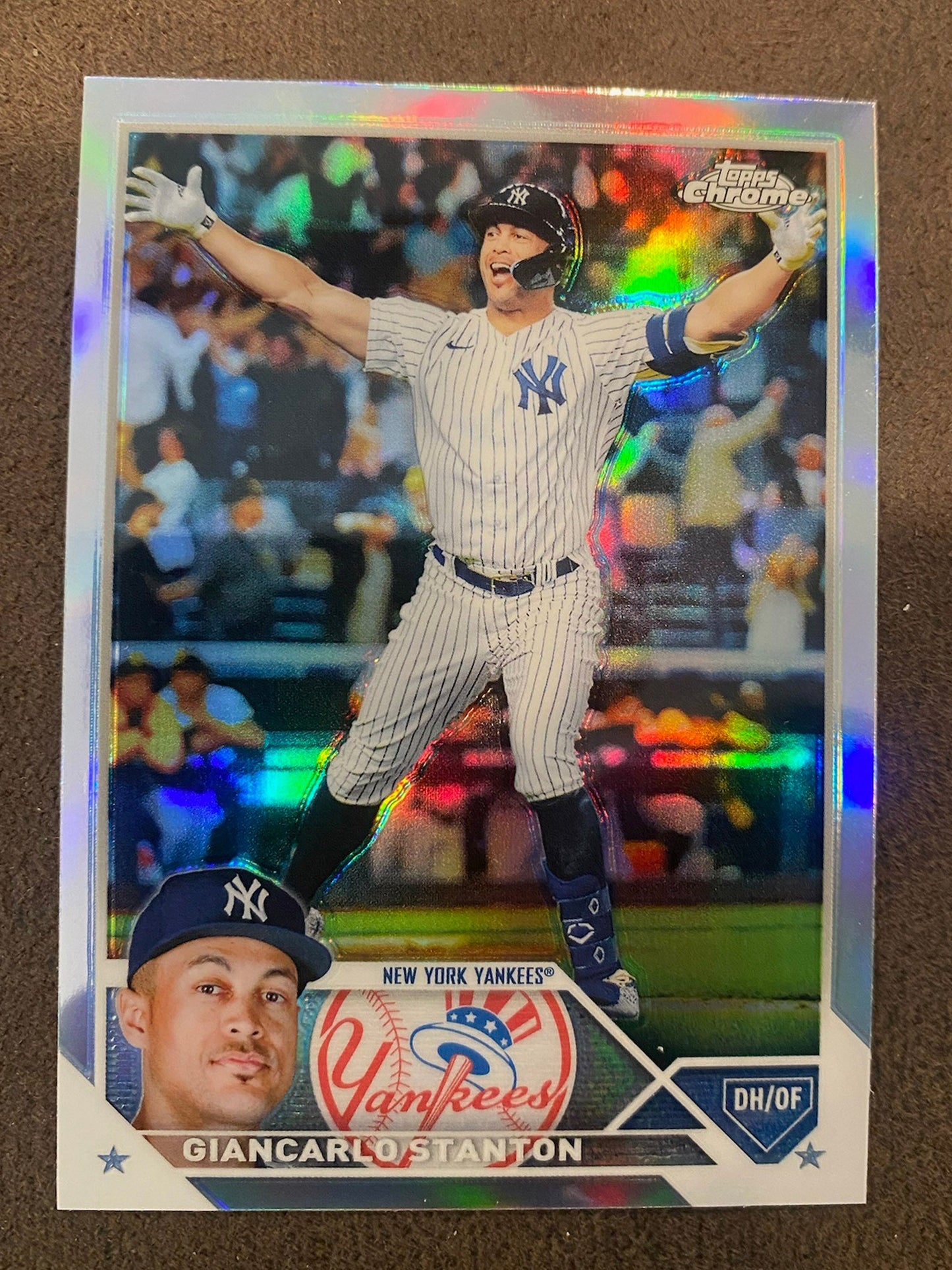 Giancarlo Stanton - 2023 Topps Chrome - Refractors - Yankees