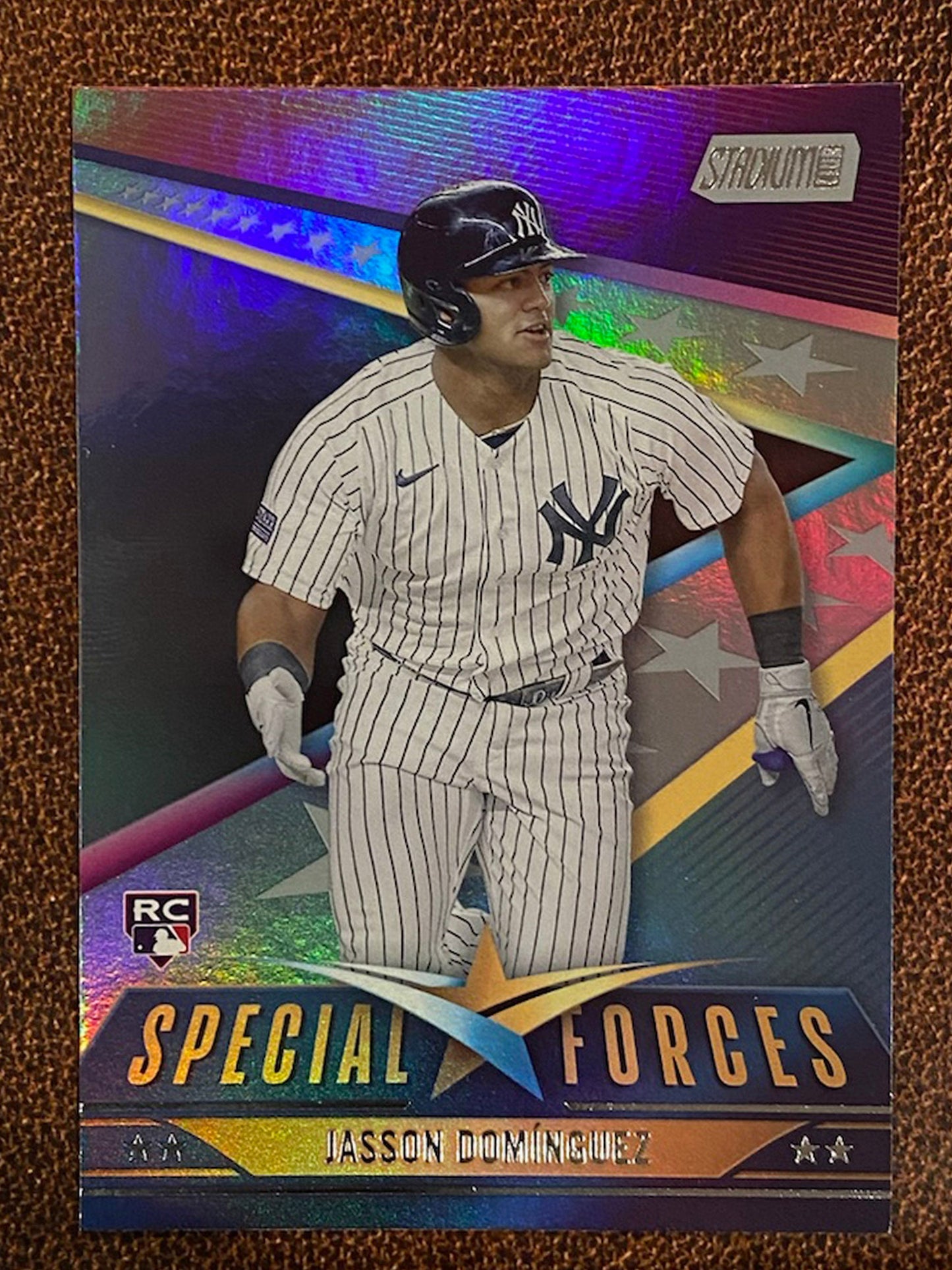 Jasson Dominguez - 2024 Topps Stadium Club - Special Forces - Yankees