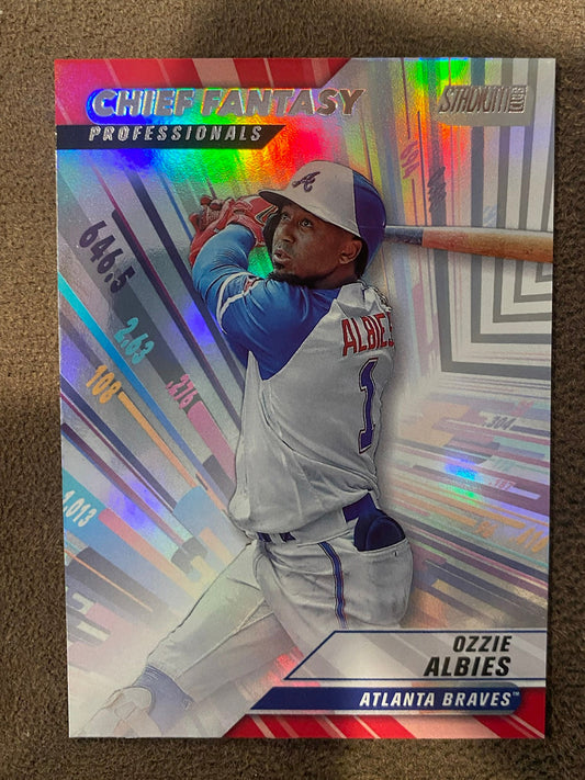 Ozzie Albies - 2024 Topps Stadium Club - Chief Fantasy - Braves