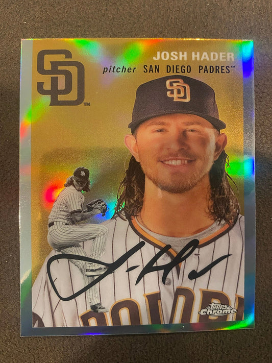 Josh Hader - 2023 Topps Chrome Platinum - Refractor - Padres