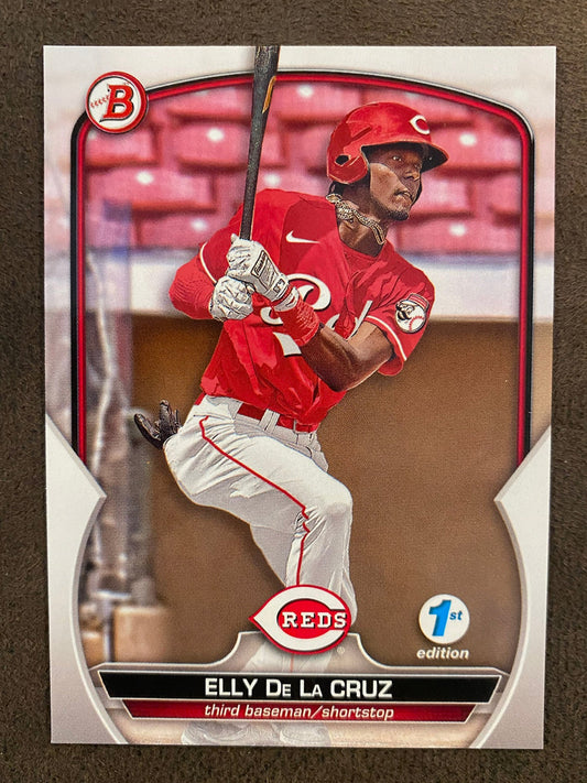 Elly De La Cruz - 2023 Bowman - 1st Edition - Reds