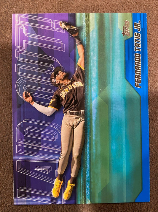 Fernando Tatis Jr. - 2023 Topps Update - Laid Out BLUE - Padres