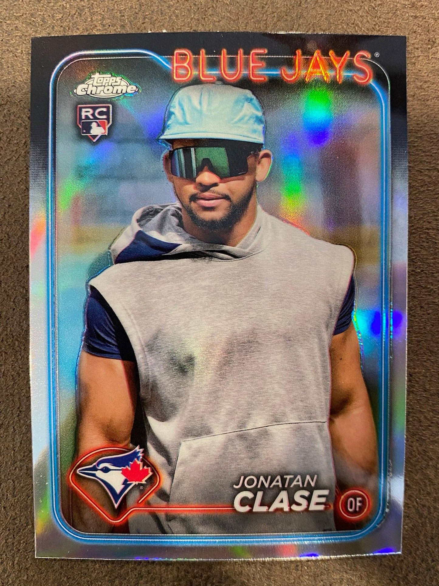 Jonatan Clase - 2024 Topps Update Chrome - Image Variation - Blue Jays