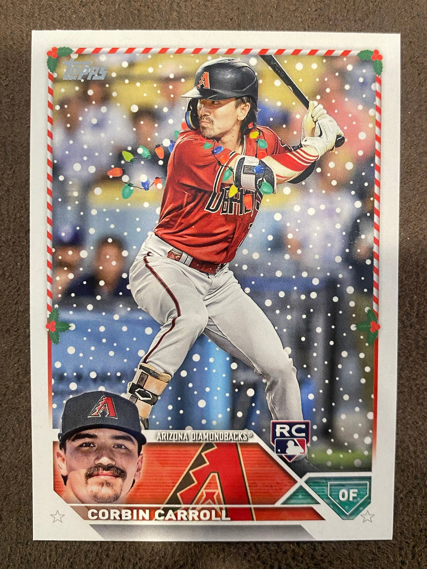 Corbin Carroll - 2023 Topps Holiday - Holiday Lights SP - Astros